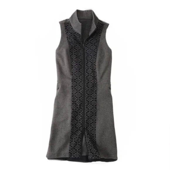 Title Nine Gray Sleeveless Mini Dress - Picture 1 of 9